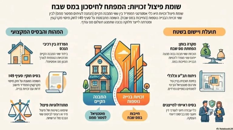 ניר שמחוני עו'ד שמאי פיצול זכויות בניה למס שבח