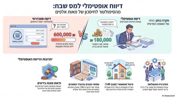 ניר שמחוני עו'ד שמאי דיווח אופטימלי למס שבח